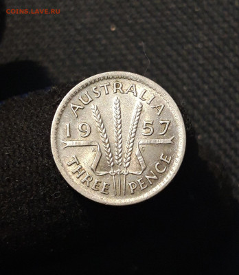 Австралия 3 пенса 1957 года До 12.10 - 20250923_211200