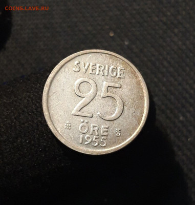 ШВЕЦИЯ 25 ЭРЕ 1955 года До 12.10 - 20250923_212156