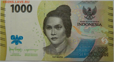 Индонезия 1000 рупий 2022 г.  до 12.10.25 - DSCN7897.JPG