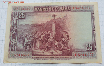 Испания 25 песет 1928 до 12.10.2025 - Испания 25 песет 28 .JPG