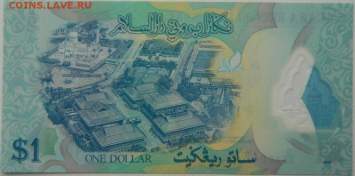 Бруней 1 доллар 2019 г. (Полимер) до 12.10.25 - DSCN7908.JPG