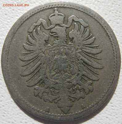  Империя 10 пфеннигов 1889 A до 10.10. - IMG_4375.JPG