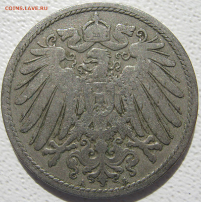  Империя 10 пфеннигов 1900 A до 10.10. - IMG_4407.JPG