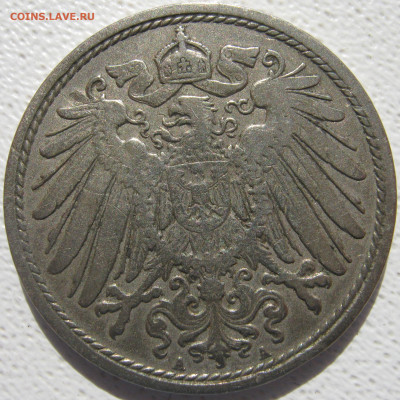 Империя 10 пфеннигов 1901 A до 10.10. - IMG_4413.JPG