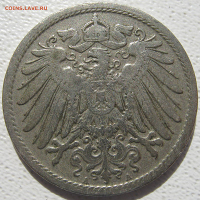  Империя 10 пфеннигов 1907 A до 10.10. - IMG_4435.JPG