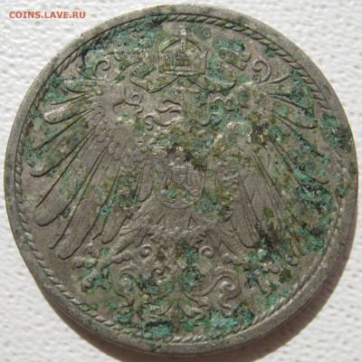  Империя 10 пфеннигов 1912 J до 10.10. - IMG_4471.JPG