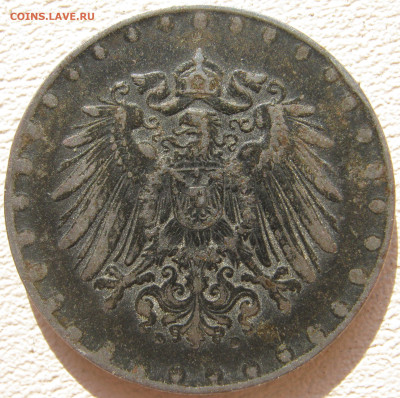  Империя 10 пфеннигов 1916 D Fe до 10.10. - IMG_3371.JPG