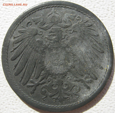 Германия Веймар 10 пфеннигов 1922 Zn имперский тип до 10.10. - IMG_4638.JPG