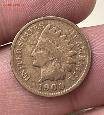 США 1 цент 1900 года. До 9.10 - IMG_5922