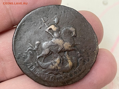 2 копейки 1788 г. СПМ, перечекан, гурт надпись. Биткин R1. - IMG_5890