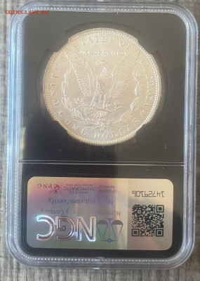 1 $ Морганы 1878-1884 гг , памятные халфы США в слабах NGC - IMG_8834