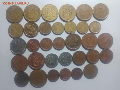 ФИКС Монеты ЮАР до 11.10.2025 22-00 мск - ЮАР 1