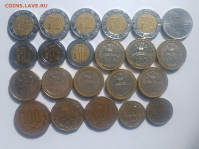 ФИКС Монеты Мексики и Чили до 11.10.2025 22-00 мск - Мексика 1