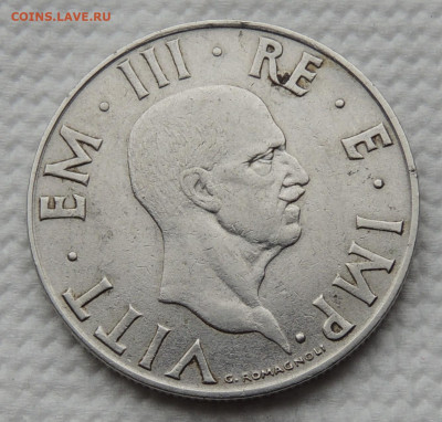 Италия 2 лиры 1940 №2 до 12.10.2025 - Италия 2 лиры 1940.2 .JPG