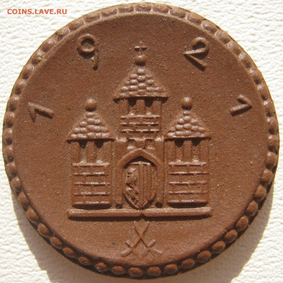 Германия Фрайберг Саксония нотгельд 50 пфеннигов 1921 фарфор - IMG_3330.JPG