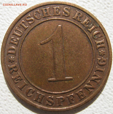 Германия 3 рейх 1 рейхспфенниг 1935 A (веймарский тип) 11.10 - IMG_4790.JPG