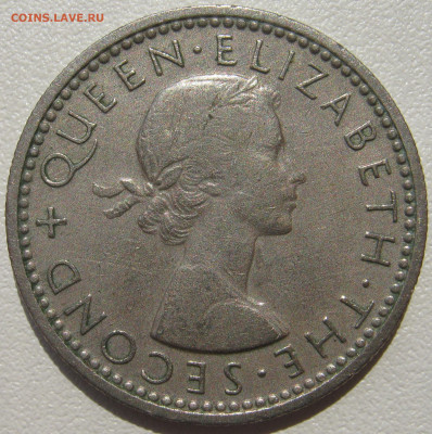 Родезия и Ньясаленд 6 пенсов 1957 леопард на скале до 11.10. - IMG_3177.JPG