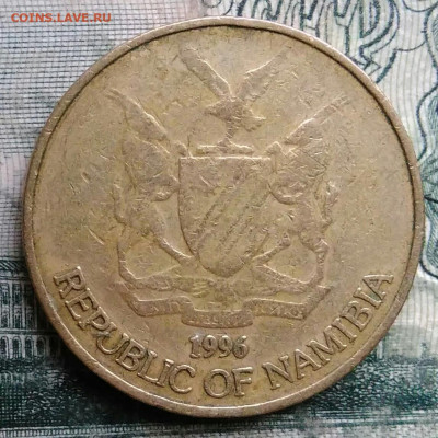 Намибия 1 доллар 1996 года до 13.10.2025 - IMG_20251007_230857
