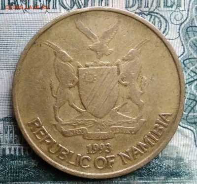Намибия 5 долларов 1993 года до 13.10.2025 - IMG_20251007_231358
