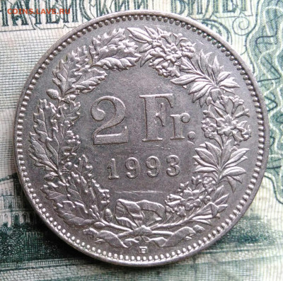 Швейцария 2 франка 1993 года до 13.10.2025 - IMG_20251007_222853