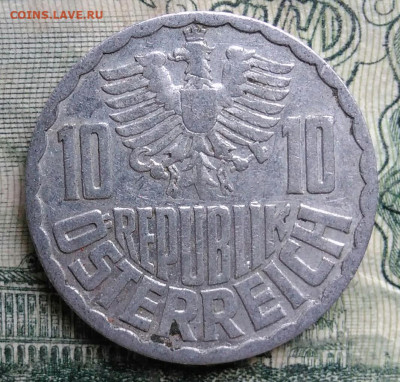 Австрия 10 грошей 1955 года до 13.10.2025 - IMG_20251007_215910