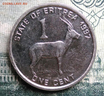 Эритрея 1 цент 1997 года до 13.10.2025 - IMG_20251006_011600