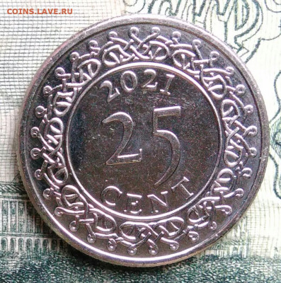 Суринам 25 центов 2021 года до 13.10.2025 - IMG_20251006_013601