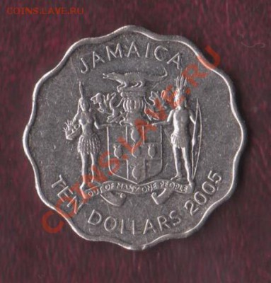 Ямайка, 10 Долларов 2005 (22.02) - 15