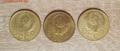 5 копеек 1938-1940-1954 года. - 20251008_163950