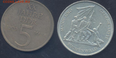 ГДР 10 марок 1972 г. 10.10.2025 г. 22 -00 МСК. - ГДР1