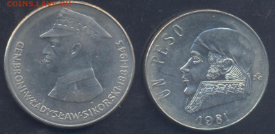 Мексика 1 песо 1981 г.10.10.2025 г. 22 -00 МСК. - Мексика1