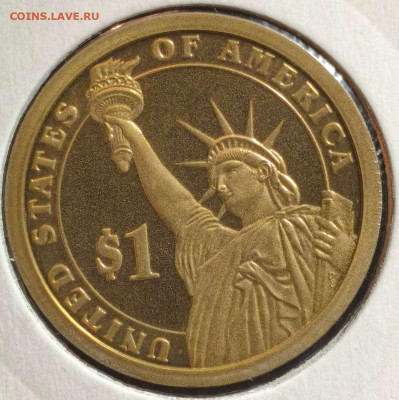 1 доллар США,Э.Джексон,proof, до 11.10.25г. 22:00мск - 1000005711_11zon