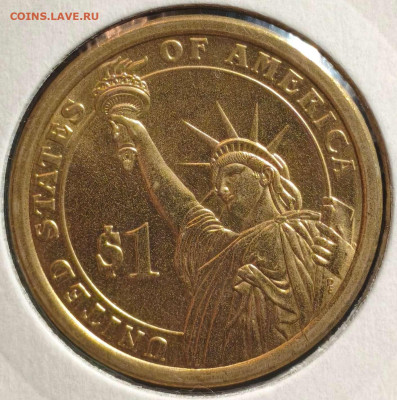 1 доллар США,Р.Б.Хэйс,UNC, до 11.10.25г. 22:00мск - 1000005707_11zon