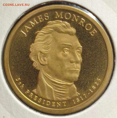 1 доллар США,Дж.Монро,proof, до 11.10.25г. 22:00мск - 1000005704_11zon