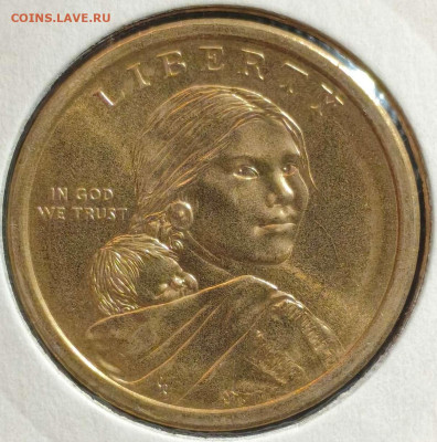 1 доллар США,Делаверы,UNC, до 11.10.25г. 22:00мск - 1000005701_11zon