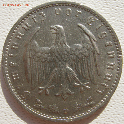  3 рейх 1 рейхсмарка 1934 D до 11.10. - IMG_4965.JPG