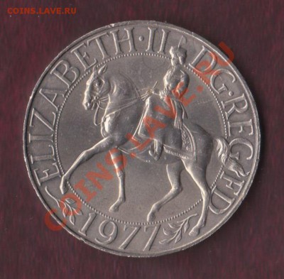 Великобритания, Крона 1977 (22.02) - 3