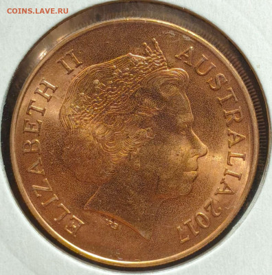 25 ц. 2017,Австралия,крест Георгия,UNC,до 11.10.25, 22:00мск - 1000005693_11zon