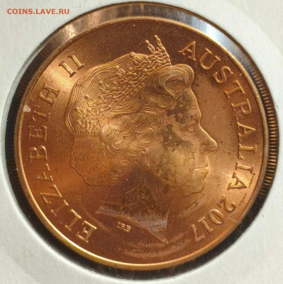 25ц. 2017,Австралия,крест Виктории,UNC,до 11.10.25, 22:00мск - 1000005691_11zon