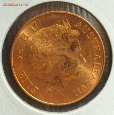 25 ц. 2017,Австралия,медаль,UNC,до 11.10.25, 22:00мск - 1000005687_11zon