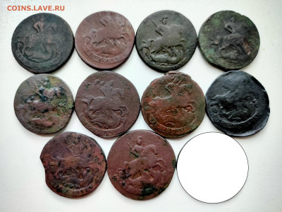 2 копейки 1757 - 1788 (без повторов) - 16