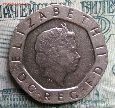 Великобритания 20 пенсов 1998 года до 13.10.2025 - IMG_20251008_211840