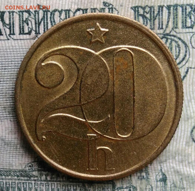 Чехословакия 20 геллеров 1986 года до 13.10.2025 - IMG_20251008_210520