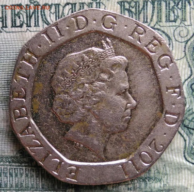 Великобритания 20 пенсов 2011 года до 13.10.2025 - IMG_20251008_210325