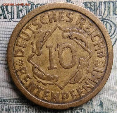 Германия 10 пфеннигов 1924 года до 13.10.2025 - IMG_20251008_194531