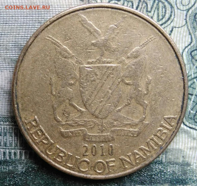 Намибия 1 доллар 2010 года до 13.10.2025 - IMG_20251008_185423
