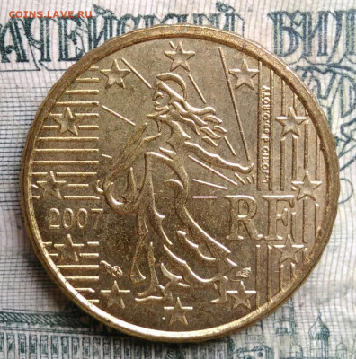 Франция 10 центов 2007 года до 13.10.2025 - IMG_20251008_201938