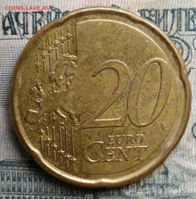 Франция 20 центов 2009 года до 13.10.2025 - IMG_20251008_201831