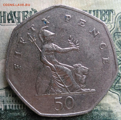 Великобритания 50 пенсов 1997 года до 13.10.2025 - IMG_20251008_201642