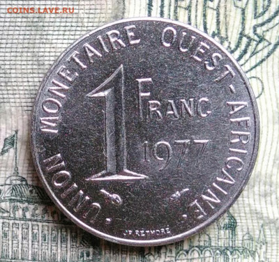 Западная Африка 1 франк 1977 года до 13.10.2025 - IMG_20251007_224630